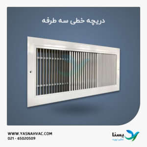 دریچه خطی سه طرفه