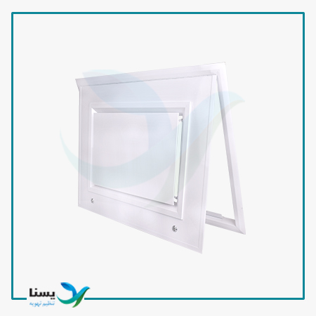 دریچه بازدید فن‌کوئل لولادار گل سقفی